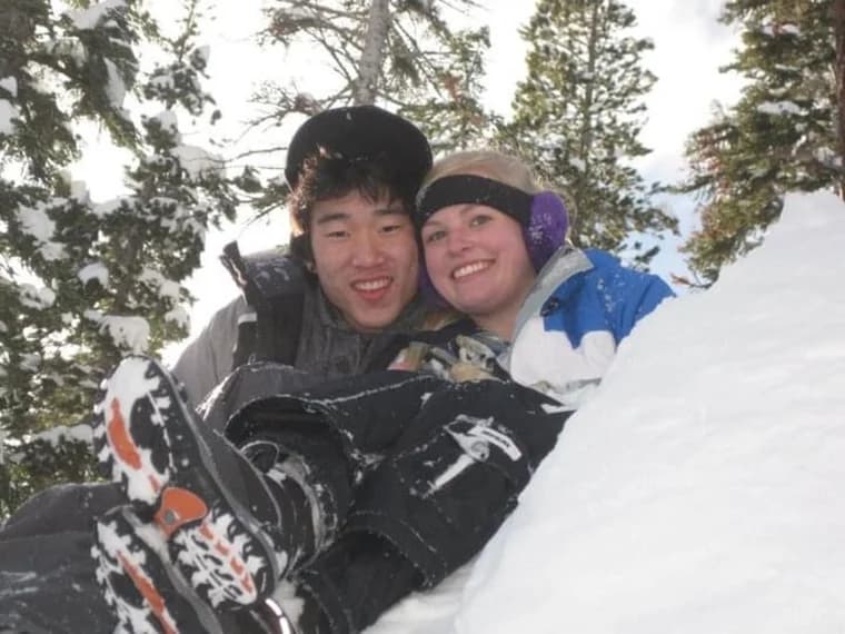 Carolyn and Daniel together